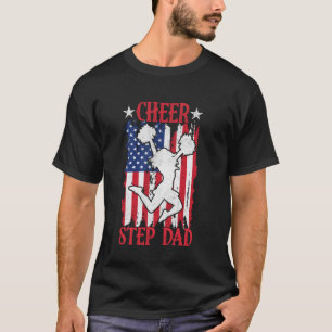 Camiseta En Mi Era de Padrastro de Porristas Familia US Fla