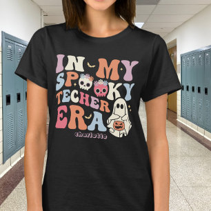 Camiseta En Mi Era de Profesora Espeluznante Retro Pastel H