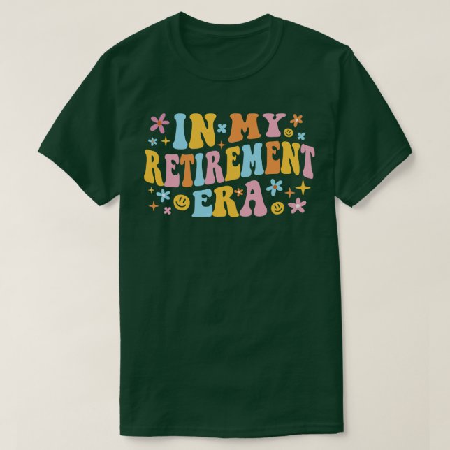 Camiseta En mi era de retiro (Diseño del anverso)
