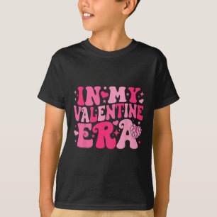 Camiseta En mi era de San Valentín, las mujeres retro Día d