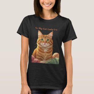 Camiseta En Mi Era de Señora de los Gatos, Encanto de Tabby