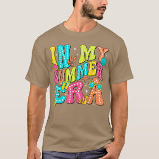 Camiseta En Mi Era de Verano Descanso de Verano Playa Famil