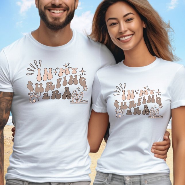 Camiseta En mi era del surf Personalizado texto atrás (Subido por el creador)