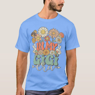Camiseta En Mi Era Gigi Floral Hippie Groovy Retro Combinac