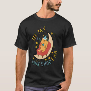 Camiseta En Mi Era Honk Shoo Meme del Gato Ronco Dormido
