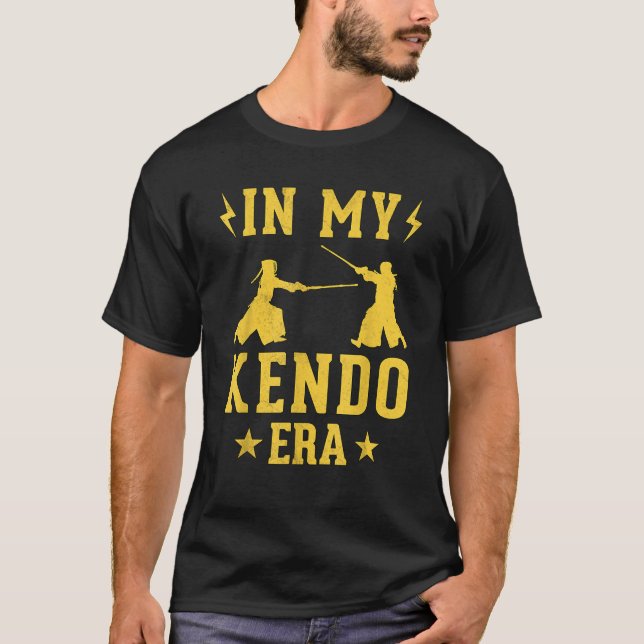 Camiseta En mi era Kendo, la pasión por las artes marciales (Anverso)