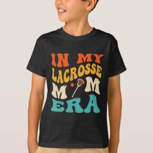 Camiseta En Mi Era Lacrosse Mom Era Funny Mom Lacrosse Retr