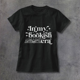 Camiseta En Mi Era Librera Tinta Blanca para Mujeres