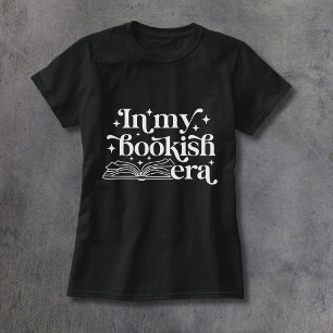 Camiseta En Mi Era Librera Tinta Blanca para Mujeres