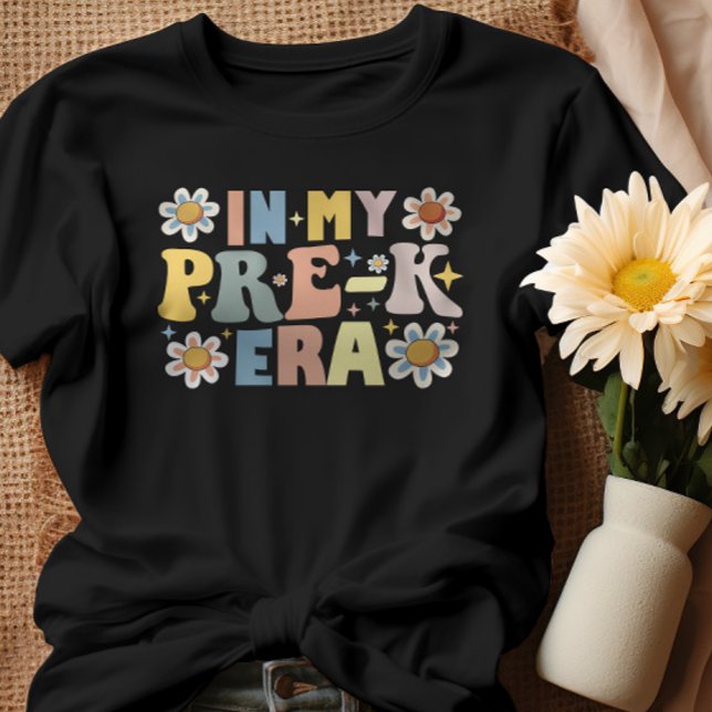 Camiseta En mi era pre-K, de vuelta a la escuela (Subido por el creador)