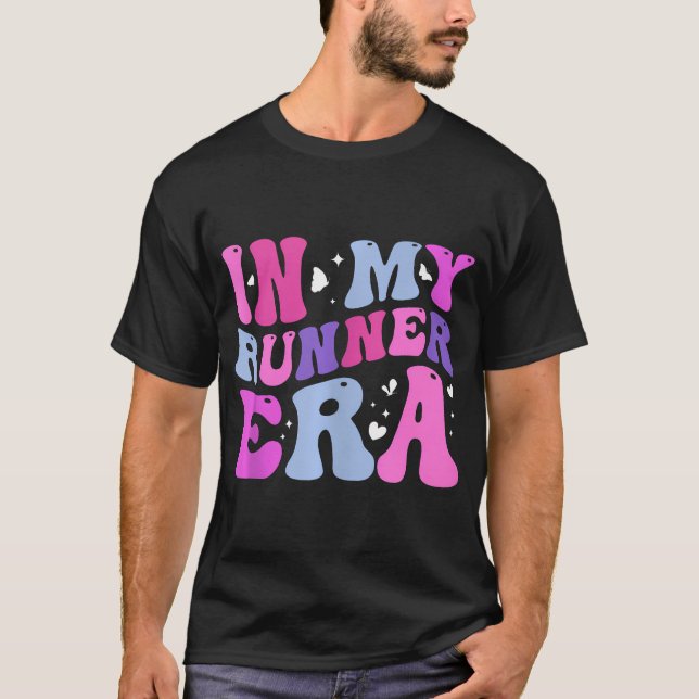 Camiseta En Mi Era Runner Diseño Corriendo Maratón Fitness  (Anverso)