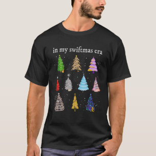Camiseta En Mi Era Swiftmas Árboles de Navidad Familia De N