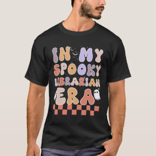 Camiseta En mi espantosa era bibliotecaria, Fantasma Hallow