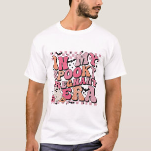 Camiseta En mi espantosa era preñada Halloween Pregnancy An