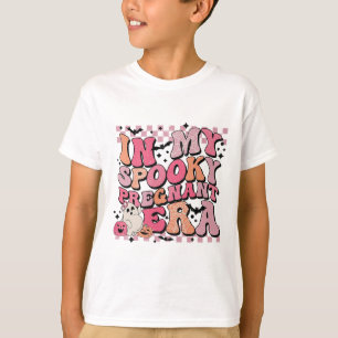 Camiseta En mi espantosa era preñada Halloween Pregnancy An