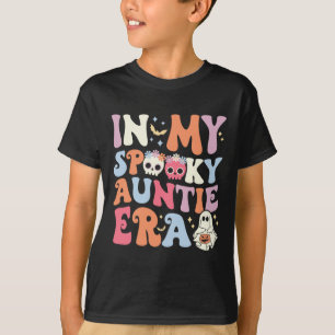Camiseta En mi espeluznante época de la tía Halloween Groov