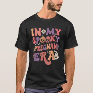 Camiseta en mi espeluznante era preñada Groovy Boo Hallowee