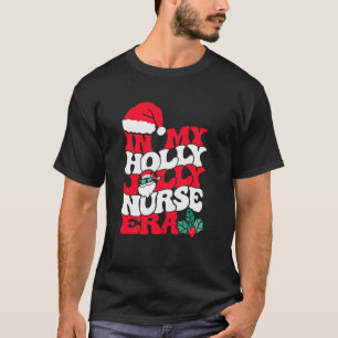 Camiseta En mi feliz navidad, Navidades retro de la era de