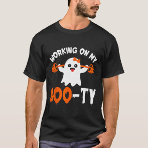 Camiseta En Mi Gimnasio Booty Boo-tee Fantasma Hombres Muje