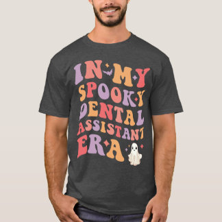 Camiseta En mi inquietante época de asistente dental, Hallo