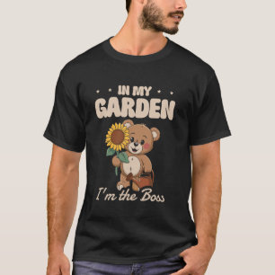 Camiseta En Mi Jardín Soy El Oso Jefe Divertido