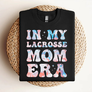 Camiseta En mi mamá Lacrosse Era Colorful Lacrosse Mom