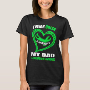 Camiseta En mi memoria de mi padre KABUKI SYNDROME AWRENESS