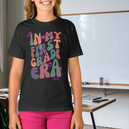 Camiseta En mi primer grado elementos neones