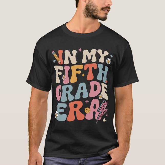 Camiseta En Mi Quinto Grado De La Era De Maestros De Quinto (Anverso)