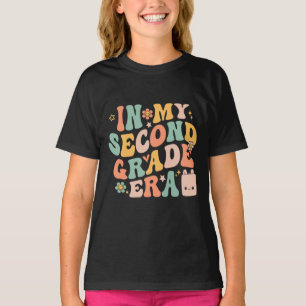 Camiseta En mi segundo grado niños de segundo grado Chica