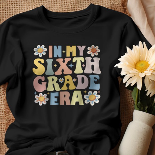 Camiseta En mi sexto grado, de vuelta a la escuela (Subido por el creador)