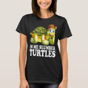 Camiseta En mí, tortugas maduras cuelgan agua de un animal