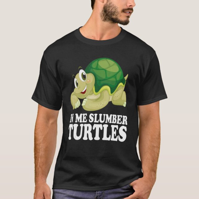Camiseta En mí tortugas maduras harían agua dulce animal ma (Anverso)