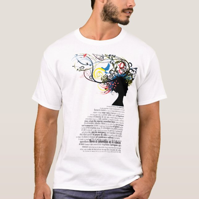 Camiseta En MiCabeza de Colombia (Anverso)