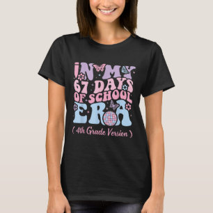 Camiseta En Mis 67 Días De Era Escolar Meme Niños Jóvenes 4