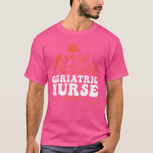 Camiseta En mis flores de la era de la enfermera geriátrica