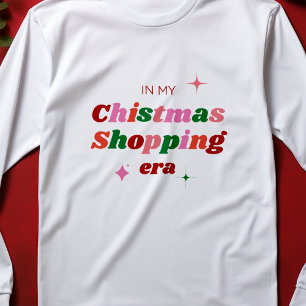 Camiseta En mis Navidades en la era de las compras fiesta f