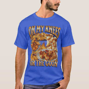 Camiseta En Mis Rodillas Funny Crab Rangoon Meme Bootleg vi