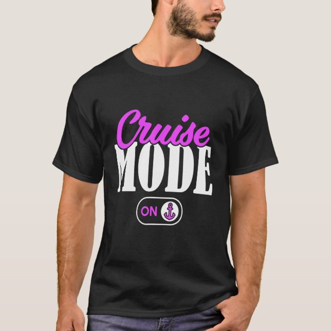Camiseta En modo de crucero Vacaciones de crucero Pareja de (Anverso)