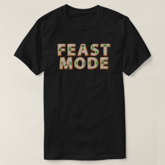 Camiseta en modo de fiesta de navidades