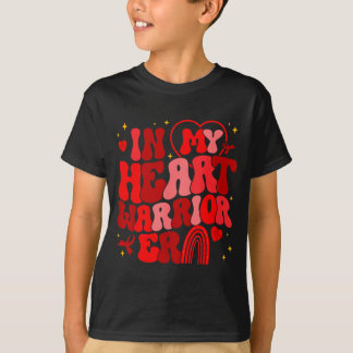 Camiseta En Mujeres Corazón Guerrera Era Enfermedad Ir