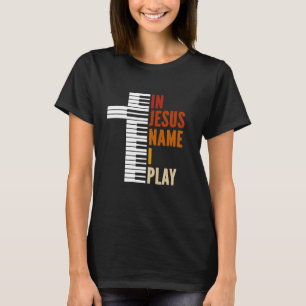 Camiseta En Nombre De Jesús Toco Música Cristiana Jesús G
