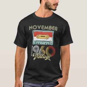 Camiseta En noviembre de 1960 cinta de casete del