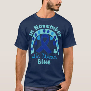 Camiseta en noviembre llevamos azul