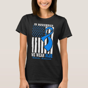 Camiseta En Noviembre llevamos Diabetes Diabéticos T1D T2D