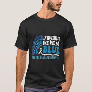 Camiseta En Noviembre Nosotros Llevamos Azul Conciencia de