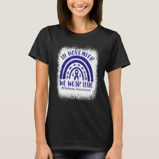 Camiseta En Noviembre Nosotros Llevamos Azul Twinkle Rainbo