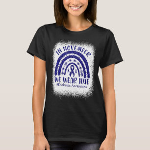 Camiseta En Noviembre Usamos Arcoiris Azul Twinkle .co