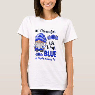 Camiseta En Noviembre Usamos Azul: Conciencia sobre la diab