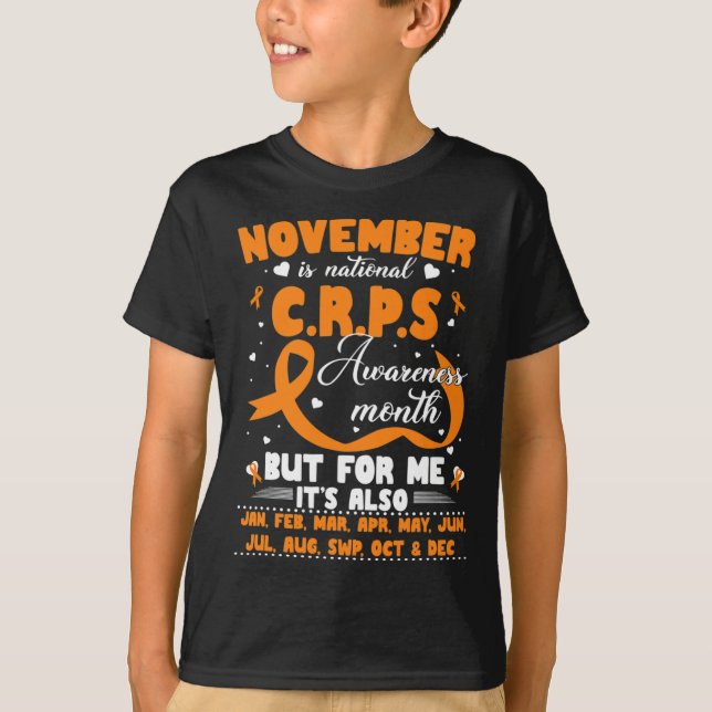 Camiseta En Noviembre, Usamos Conciencia De Los Naranjas De (Anverso)